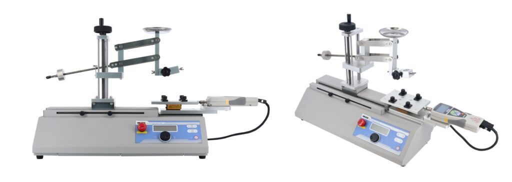 スマホ保護フィルムとスタイラスペンの摩擦係数測定機器