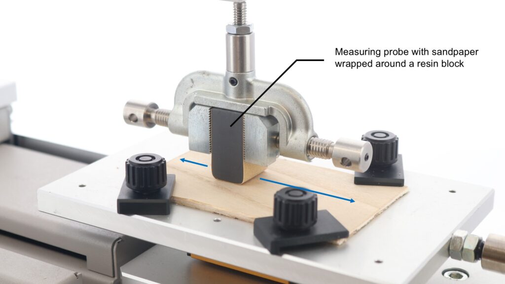 Linear Reciprocating Sliding Test for sandpaper  and wooden board