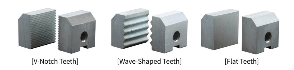 V-Notch Teeth/Wave-shaped Teeth/Flat Teeth